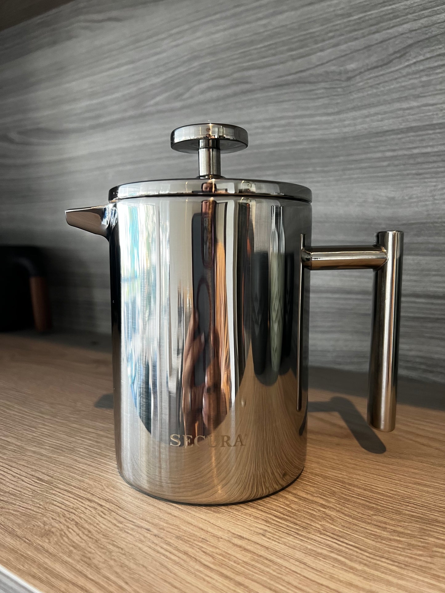 Prensa Francesa de Acero Inoxidable (34oz)
